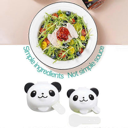 2pcs Mini Spice Bottles Salad Dressing Ketchup Jars Small Reusable Set V1263-JX-5936