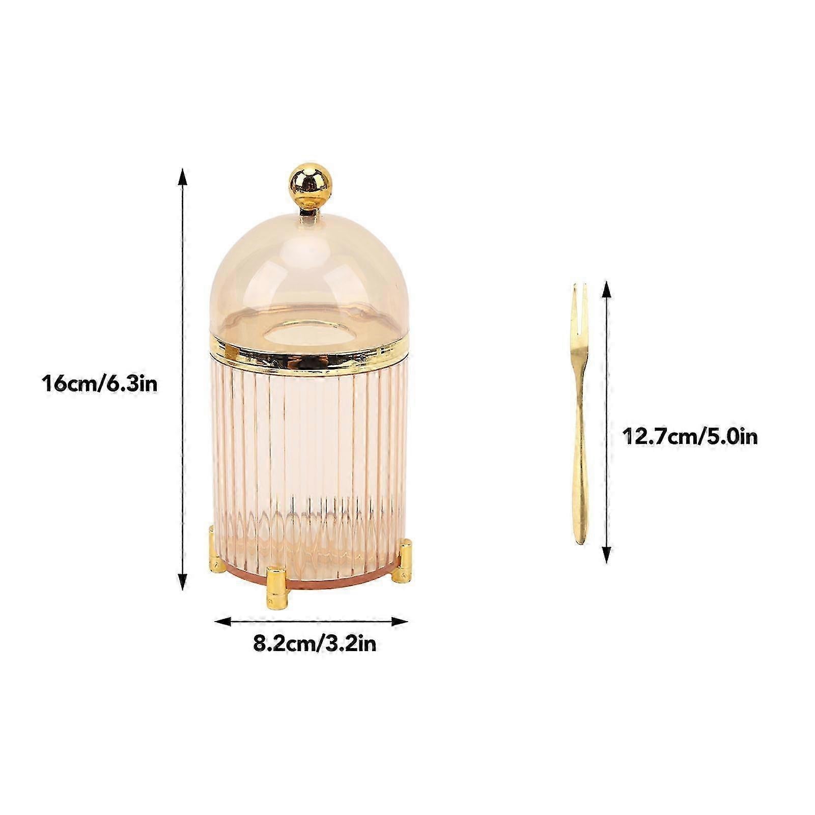 10pcs Stainless Steel Mini Forks Set with Storage Jar for Dessert & Salad V1263-JX-5943