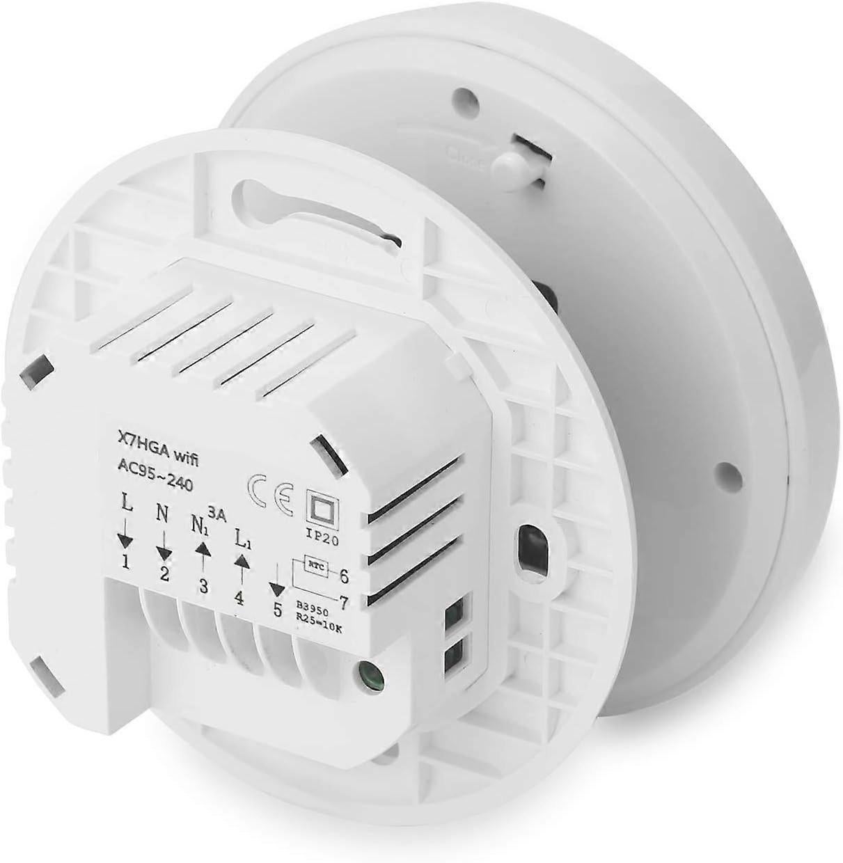 WiFi Smart Thermostat LCD Display Voice Control with Alexa Google for Smart Home V1263-JX-5948