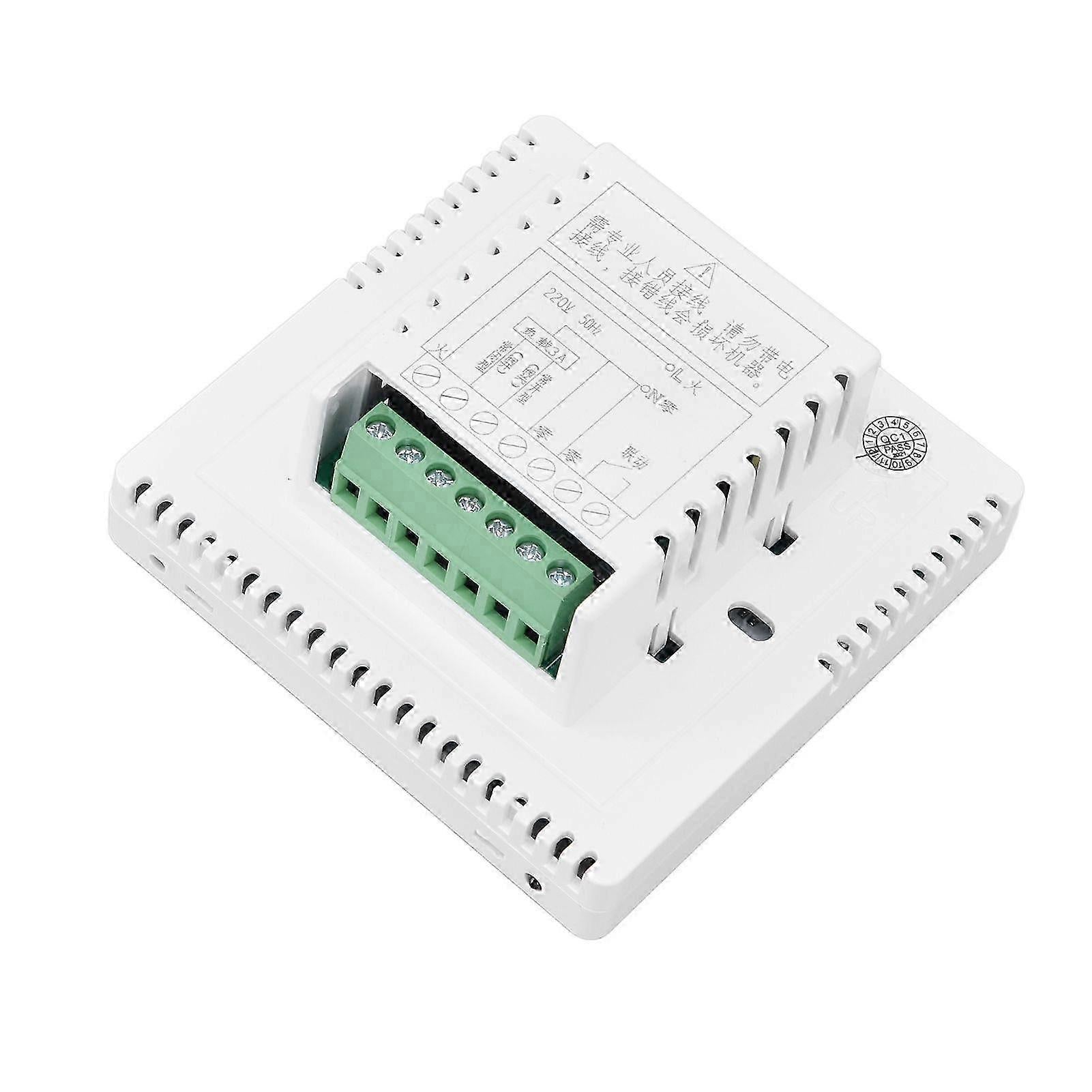 Programmable Smart Thermostat 3 Modes Adjustable High Accuracy Floor Heating Controller V1263-JX-5949