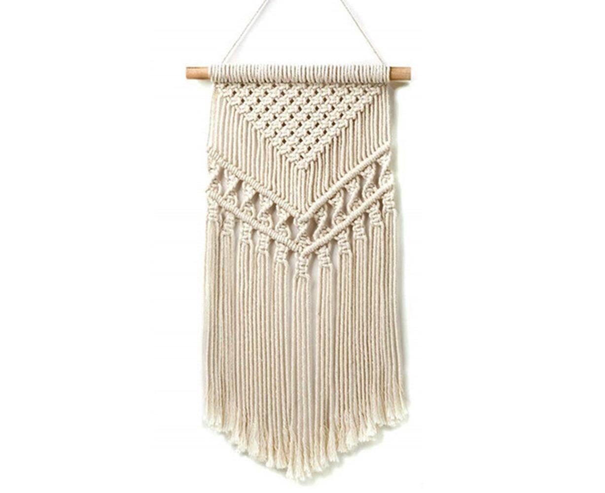 Boho Handwoven Wall Hanging Tassel Tapestry Craft Wedding Home Dorm Room Decor-6# V1263-JX-595