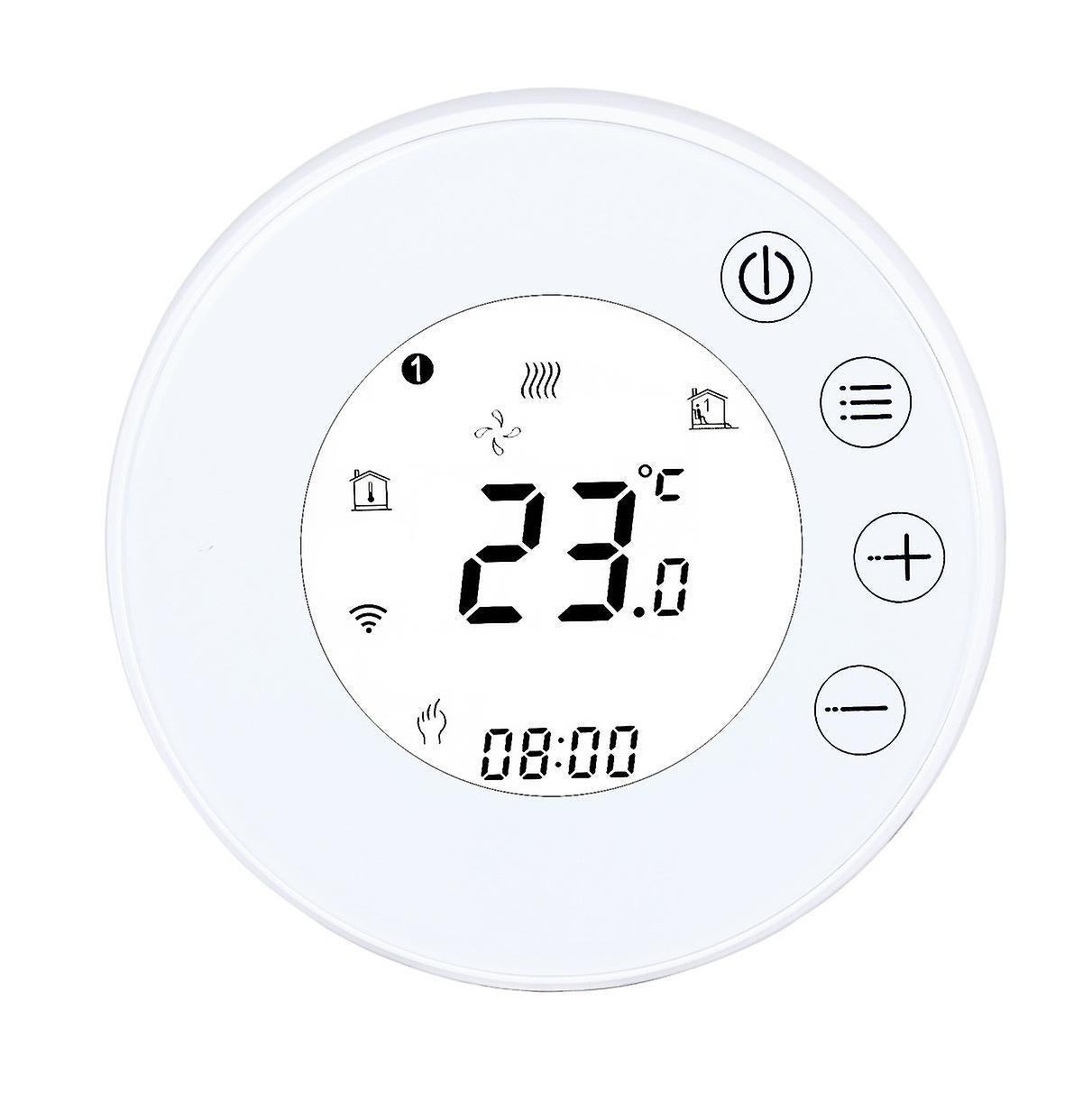 Smart WiFi Thermostat Floor Heating Wall Mounted Full Screen Display Control Switch SX V1263-JX-5955