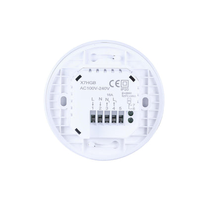 Smart WiFi Thermostat Floor Heating Wall Mounted Full Screen Display Control Switch SX V1263-JX-5955