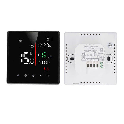 Touch Screen Wall Thermostat Temperature Controller for Water Floor Heating AC90-240V V1263-JX-5961