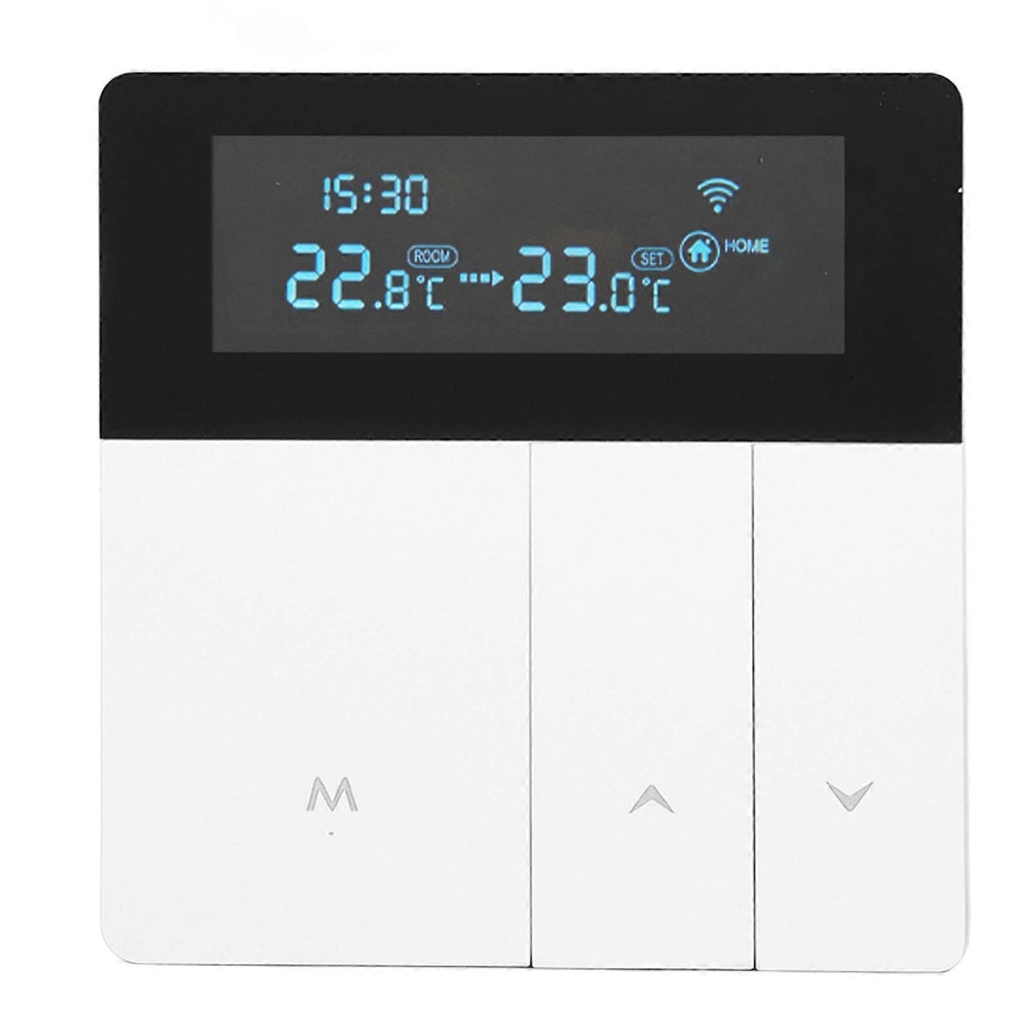 Color Smart Electric Heating Thermostat Programmable 16A AC90-240V for Home Office V1263-JX-5962