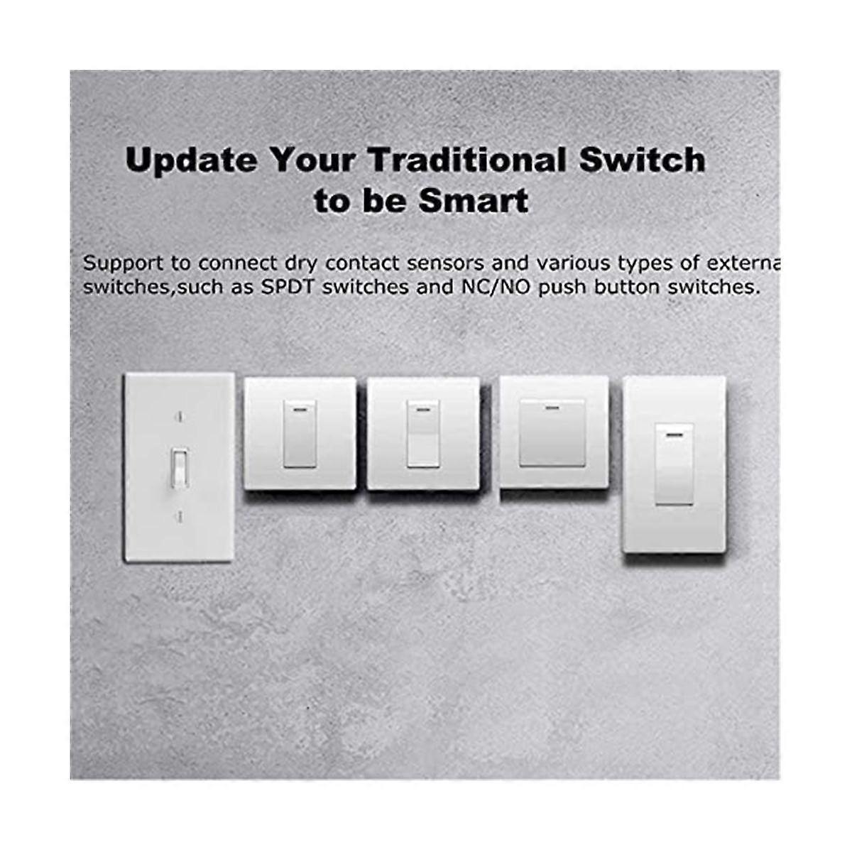 Mini Smart WiFi Relay Switch DIY Timer Light Control Module Compatible with Smart Life App V1263-JX-5966