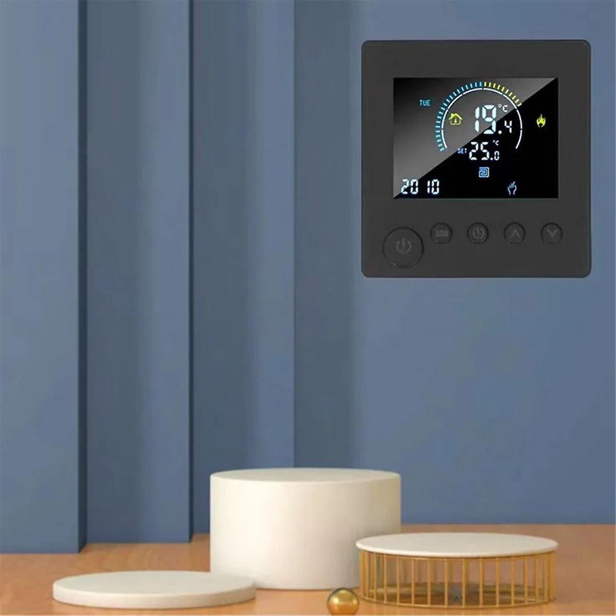 WiFi Smart Thermostat Electric Floor Heating Water & Gas Boiler Temperature Controller V1263-JX-5967