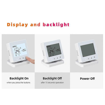 Smart Wireless Thermostat for Gas Boiler Room Heating Programmable Temperature Controller V1263-JX-5970