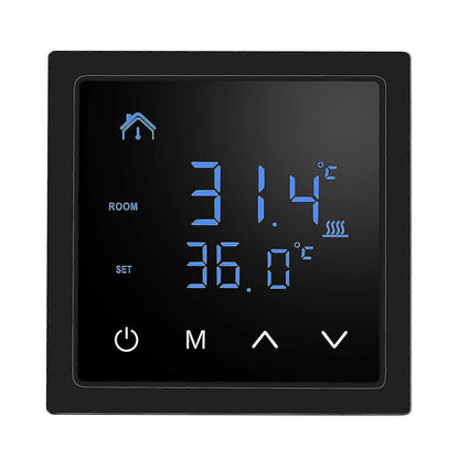 Smart Thermostat 16A Floor Heating Temperature Controller with LED Touch Screen V1263-JX-5971
