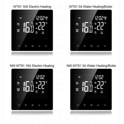 WiFi Smart Thermostat Digital Temperature Controller for Home Heating System V1263-JX-5972