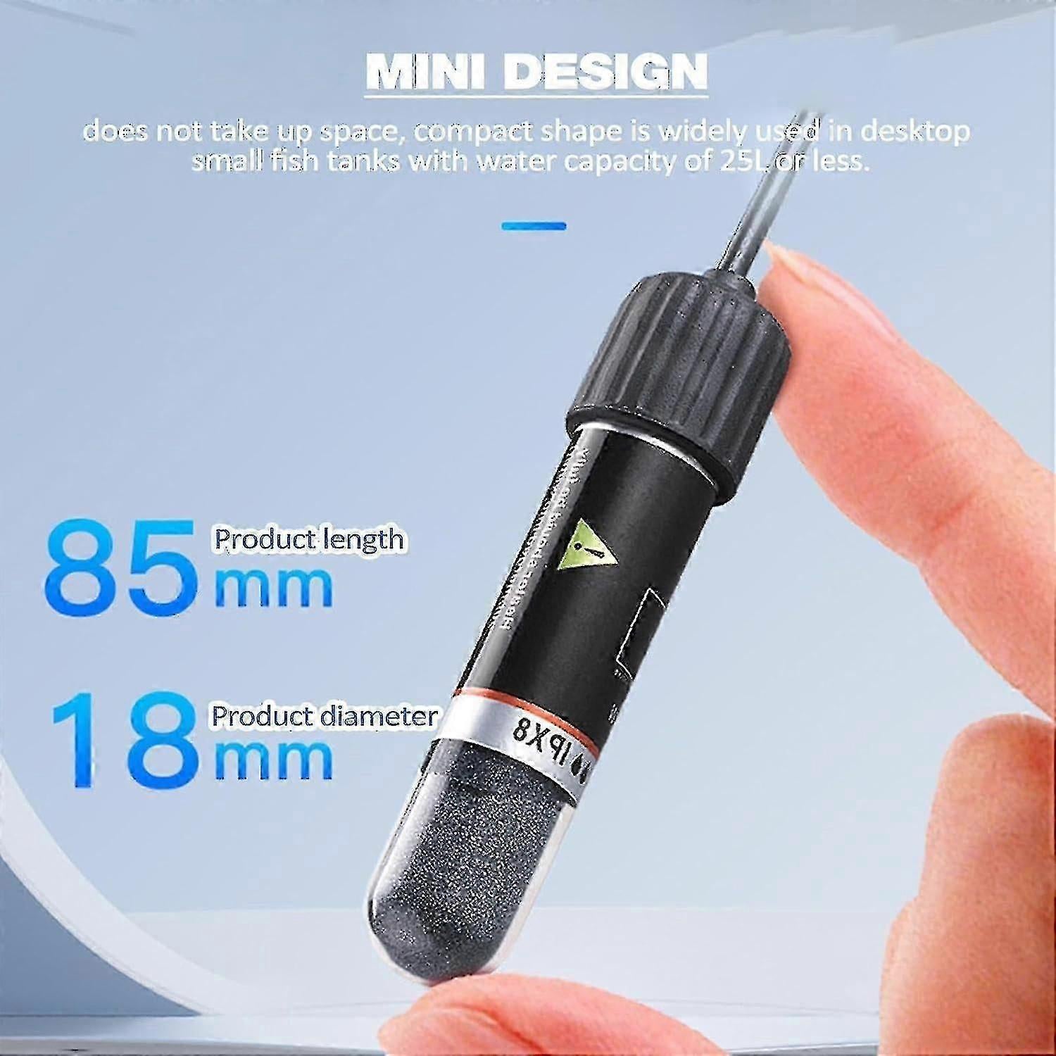 Mini USB Aquarium Warmer 10W Thermostat Rod Rechargeable Compact Heating Tool V1263-JX-5977