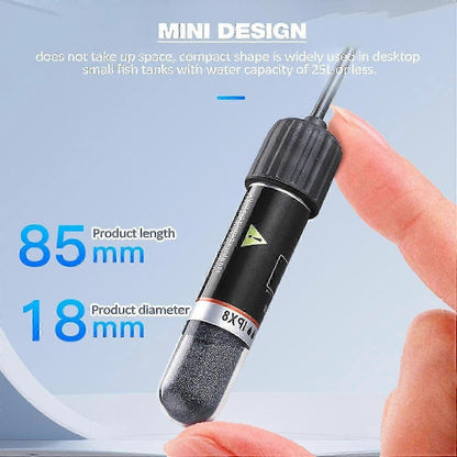 Mini USB Aquarium Warmer 10W Thermostat Rod Rechargeable Compact Heating Tool V1263-JX-5977
