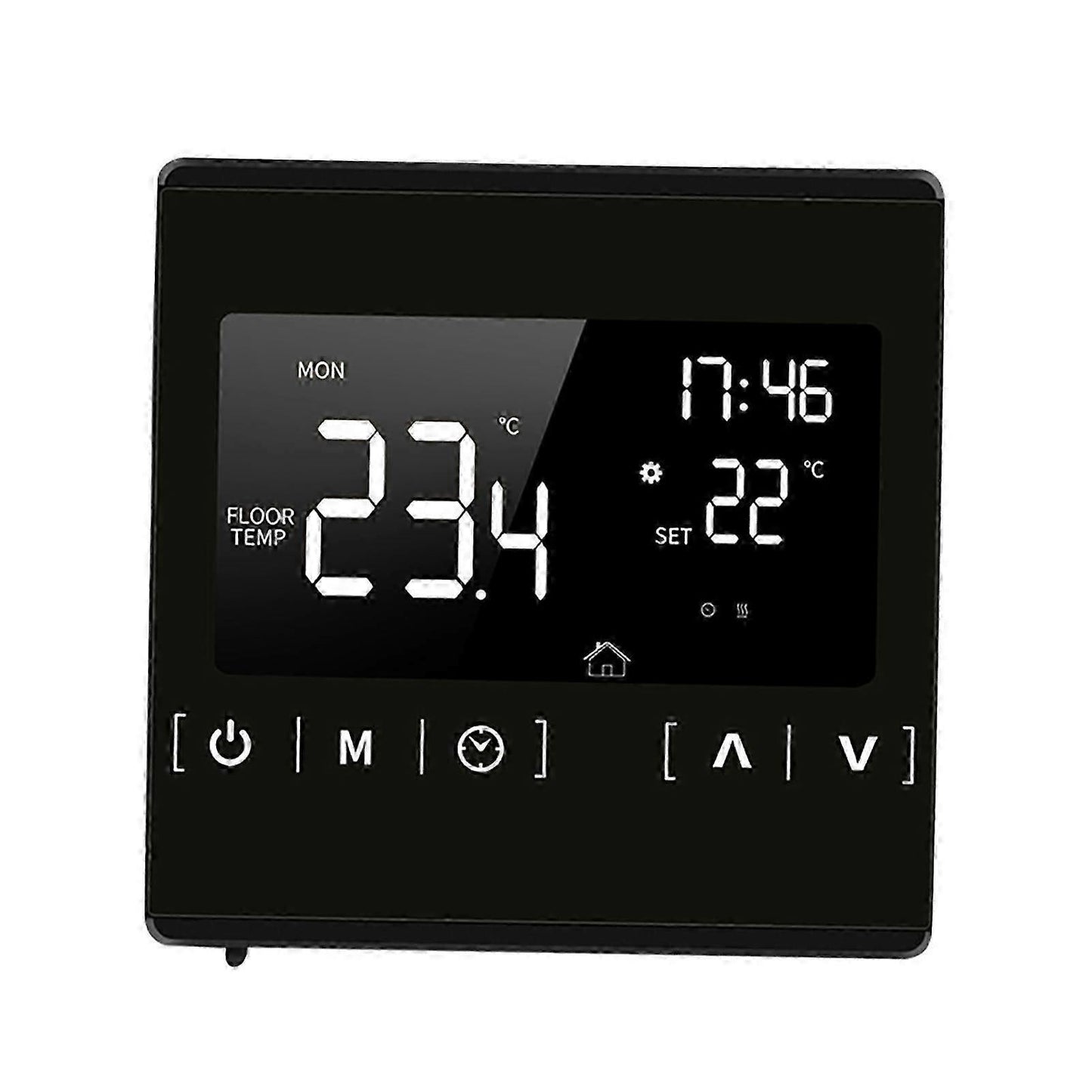 Smart LCD Touchscreen Thermostat Programmable Electric Floor Heating Temperature Controller V1263-JX-5978