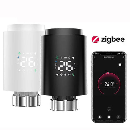 Smart Radiator Valve TRV Programmable Thermostatic Radiator Valve App Remote Control V1263-JX-5979
