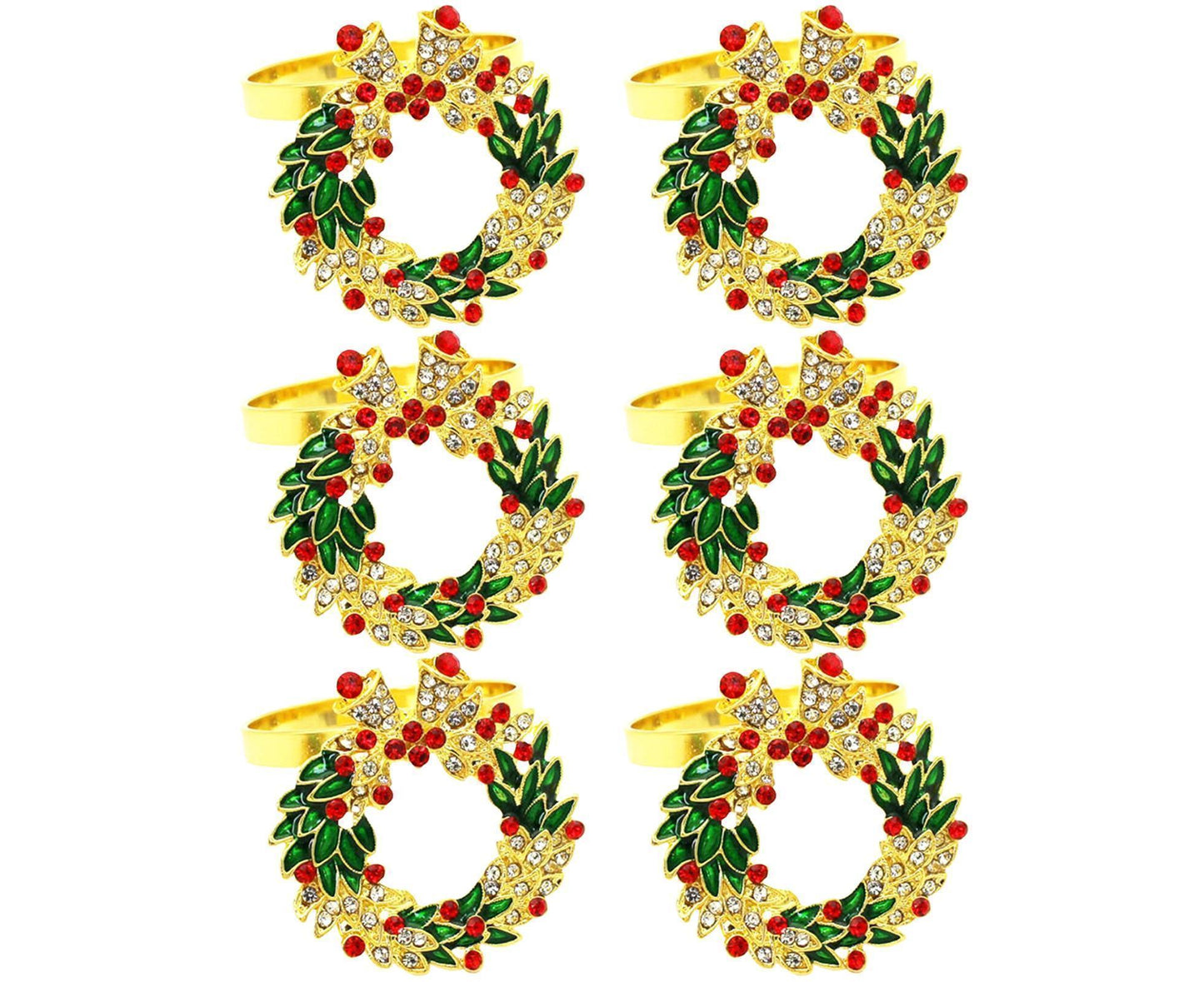 Napkin Buckles Set-Multicolor V1263-JX-598