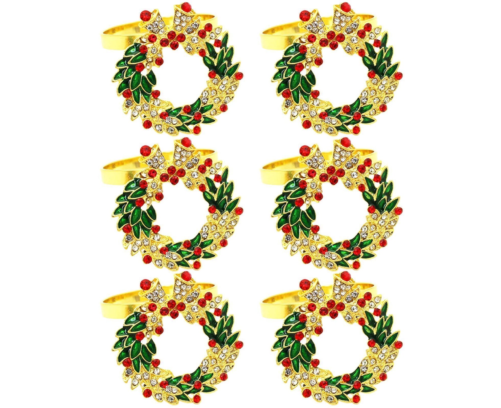 Napkin Buckles Set-Multicolor V1263-JX-598
