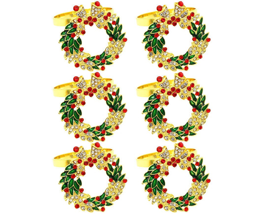 Napkin Buckles Set-Multicolor V1263-JX-598