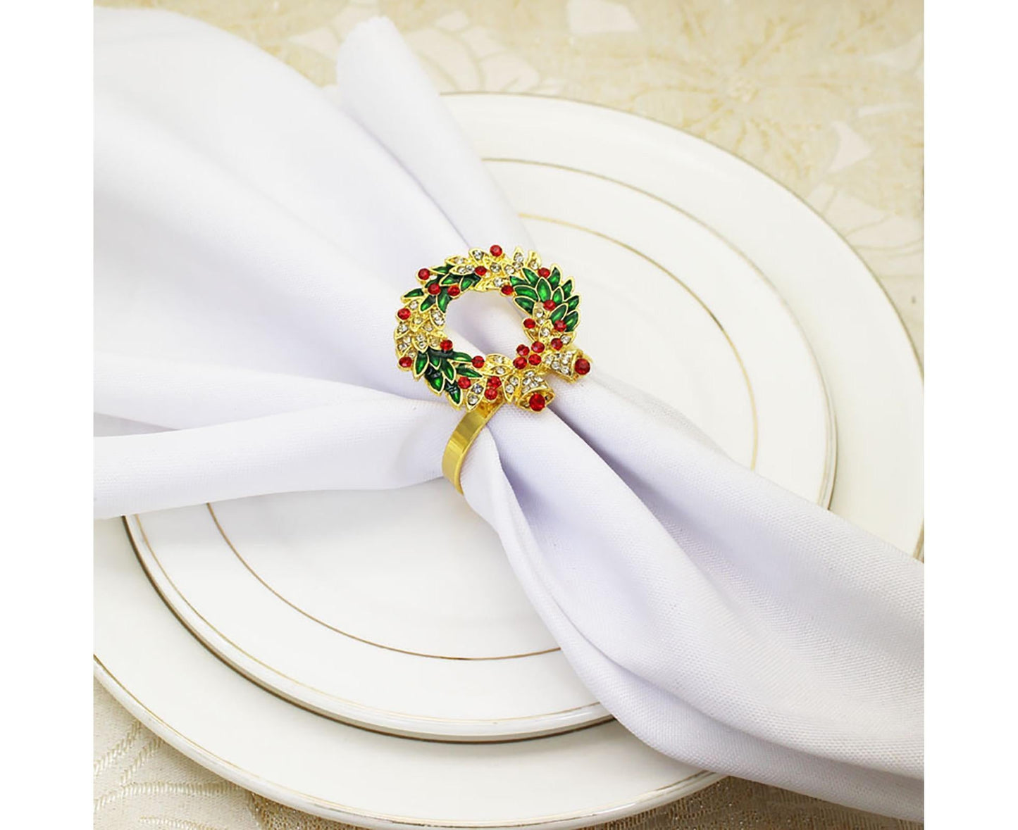 Napkin Buckles Set-Multicolor V1263-JX-598