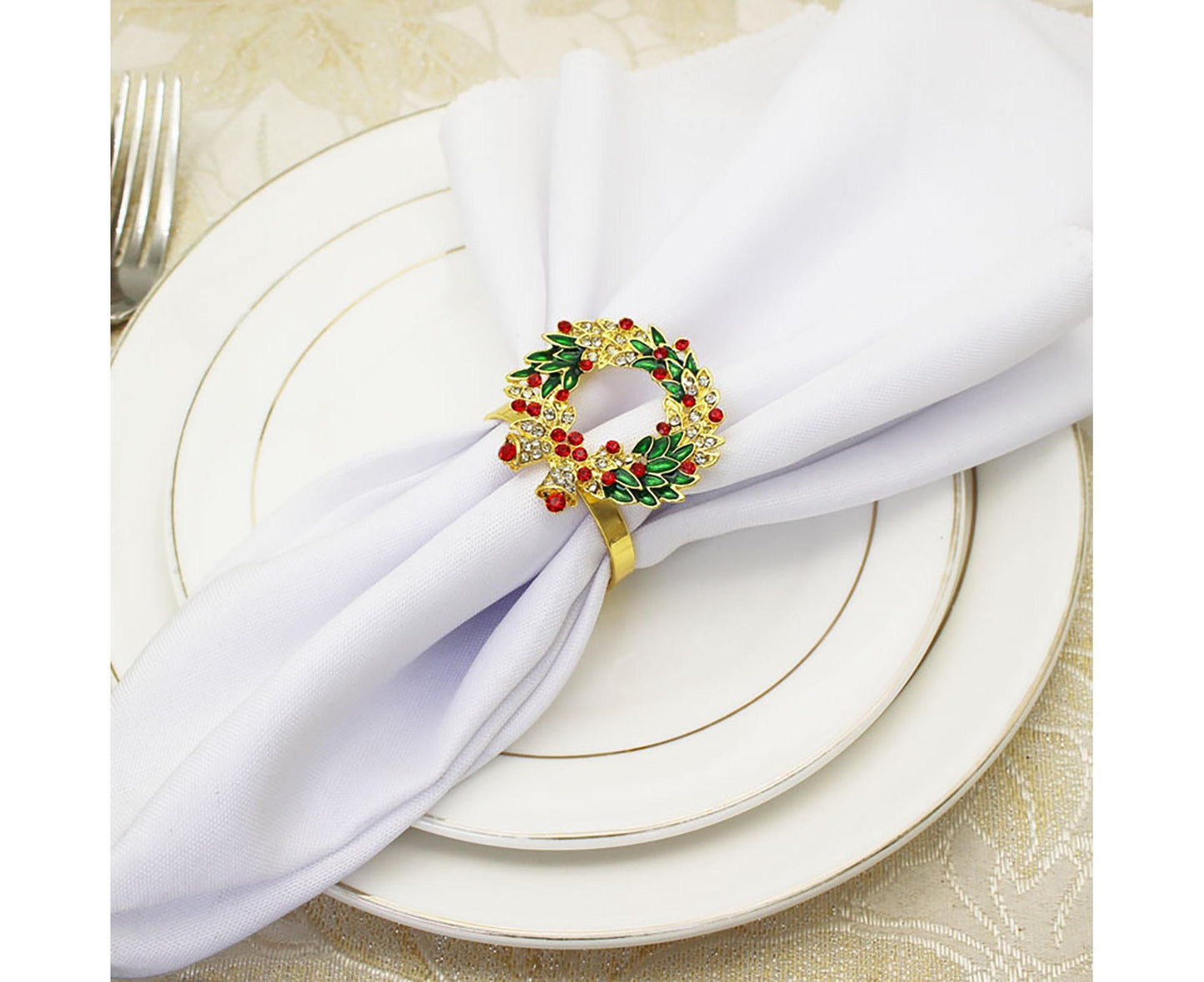 Napkin Buckles Set-Multicolor V1263-JX-598