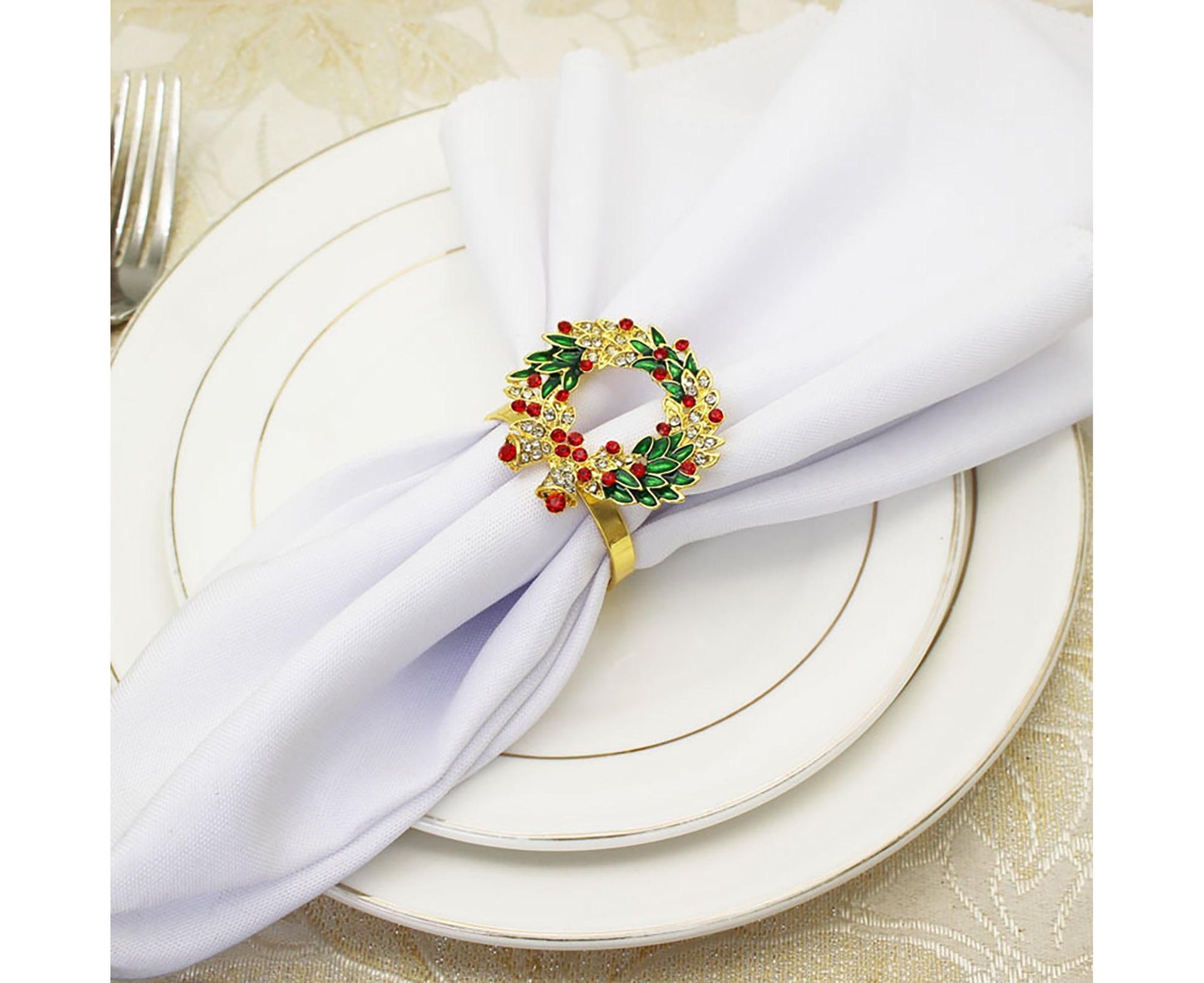 Napkin Buckles Set-Multicolor V1263-JX-598