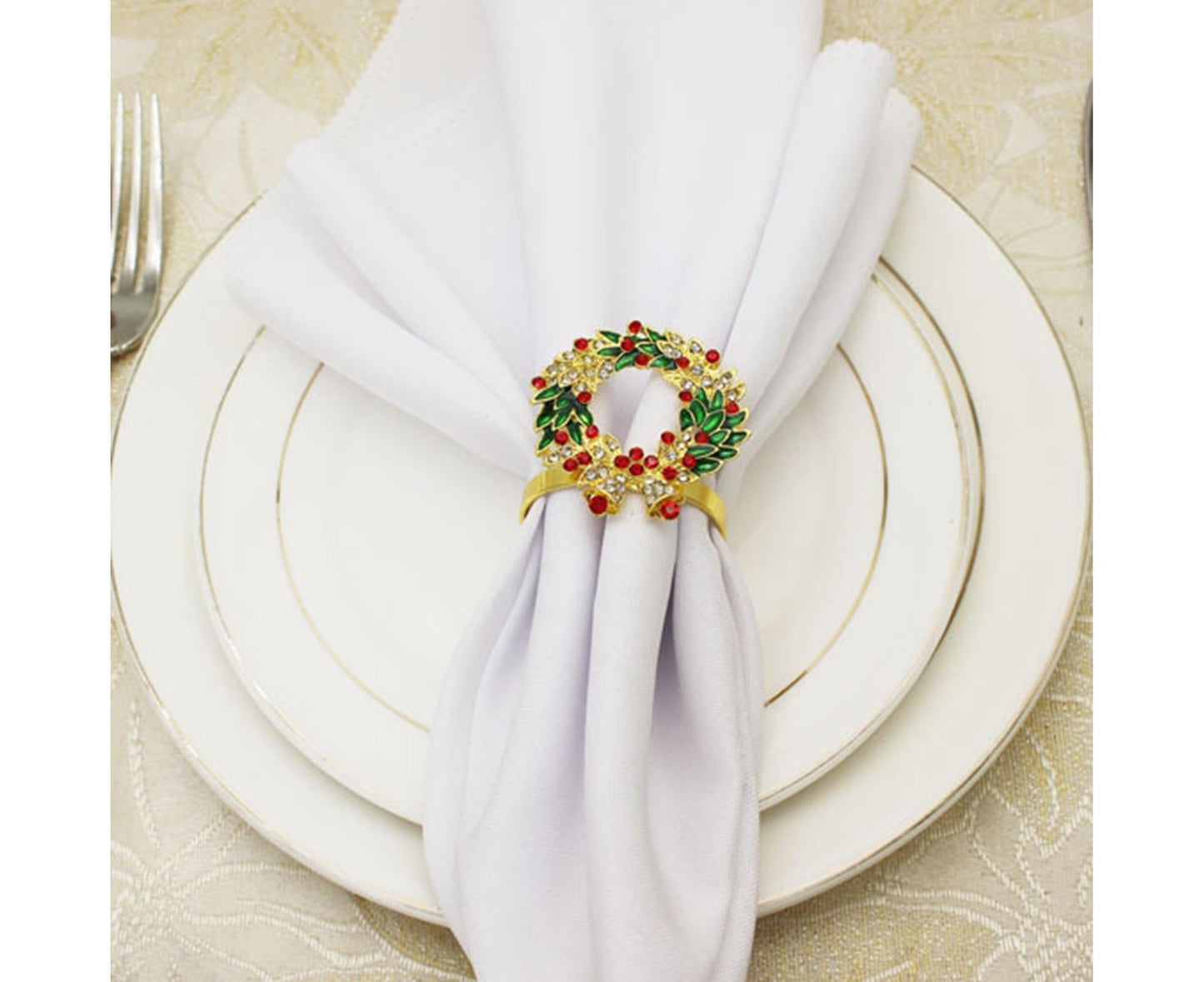 Napkin Buckles Set-Multicolor V1263-JX-598