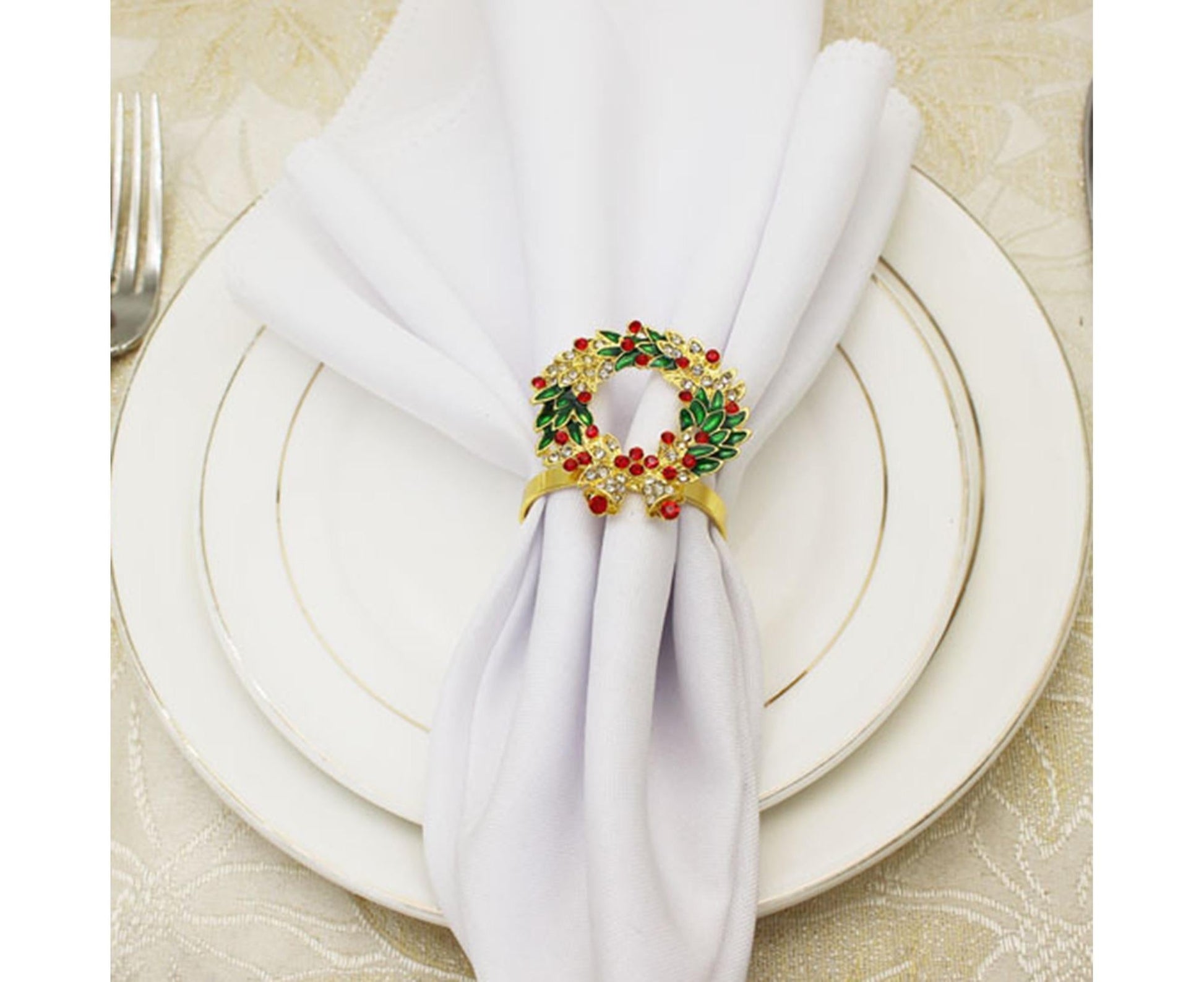 Napkin Buckles Set-Multicolor V1263-JX-598