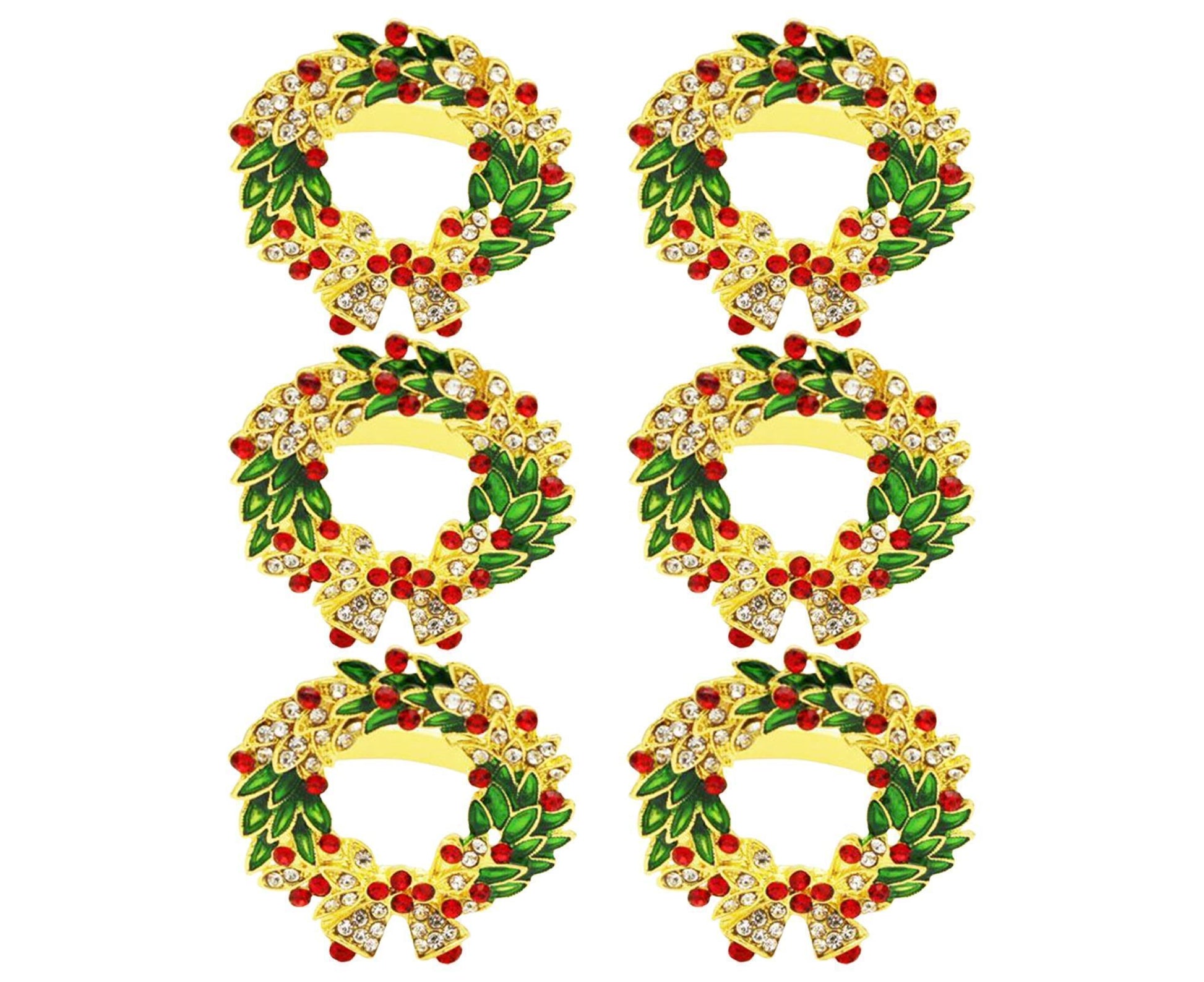 Napkin Buckles Set-Multicolor V1263-JX-598
