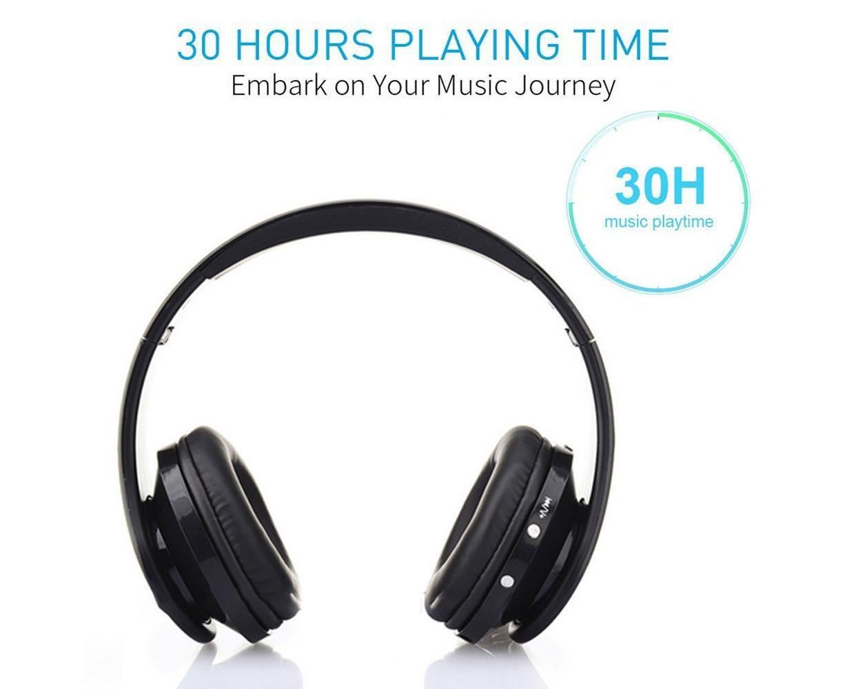 Bluetooth Headphones Wireless,Over Ear Headset with Microphone V1263-JX-60