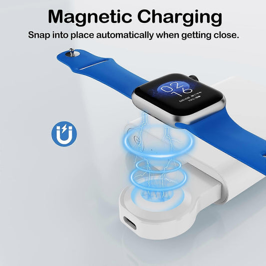 Portable Wireless Charger for Apple Watch Series A15 with Card Reader V1263-JX-6000