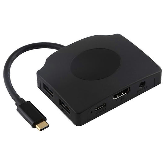 V178A USB-C Hub: 3xUSB 3.0, USB-C, HDMI, Audio, SD/TF Card Reader V1263-JX-6002