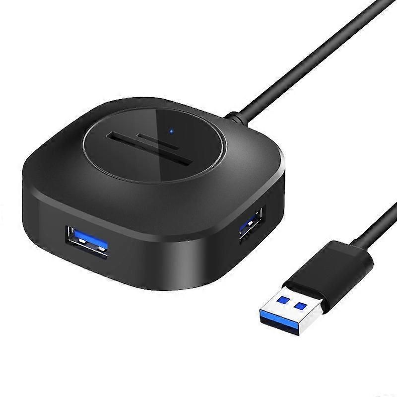 H25-3.0 USB Hub: 3 Ports + TF/SD Card Reader for Computer/Notebook V1263-JX-6003