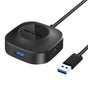 H25-3.0 USB Hub: 3 Ports + TF/SD Card Reader for Computer/Notebook V1263-JX-6003