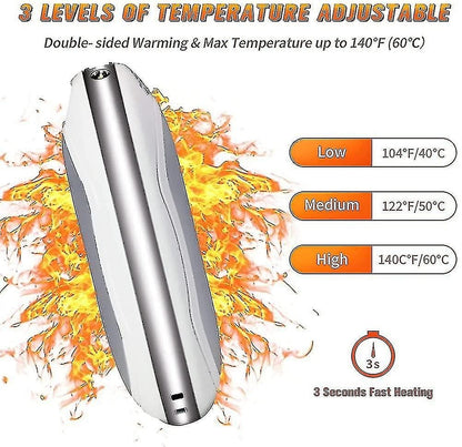 10000mAh USB Rechargeable Electric Hand Warmer & Power Bank V1263-JX-6012