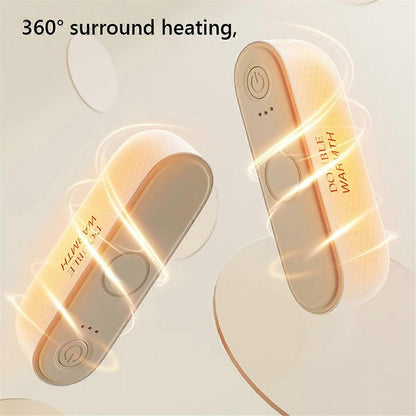 2-in-1 Split Hand Warmer - Mini Portable warmer, 3 Temperature Settings V1263-JX-6014