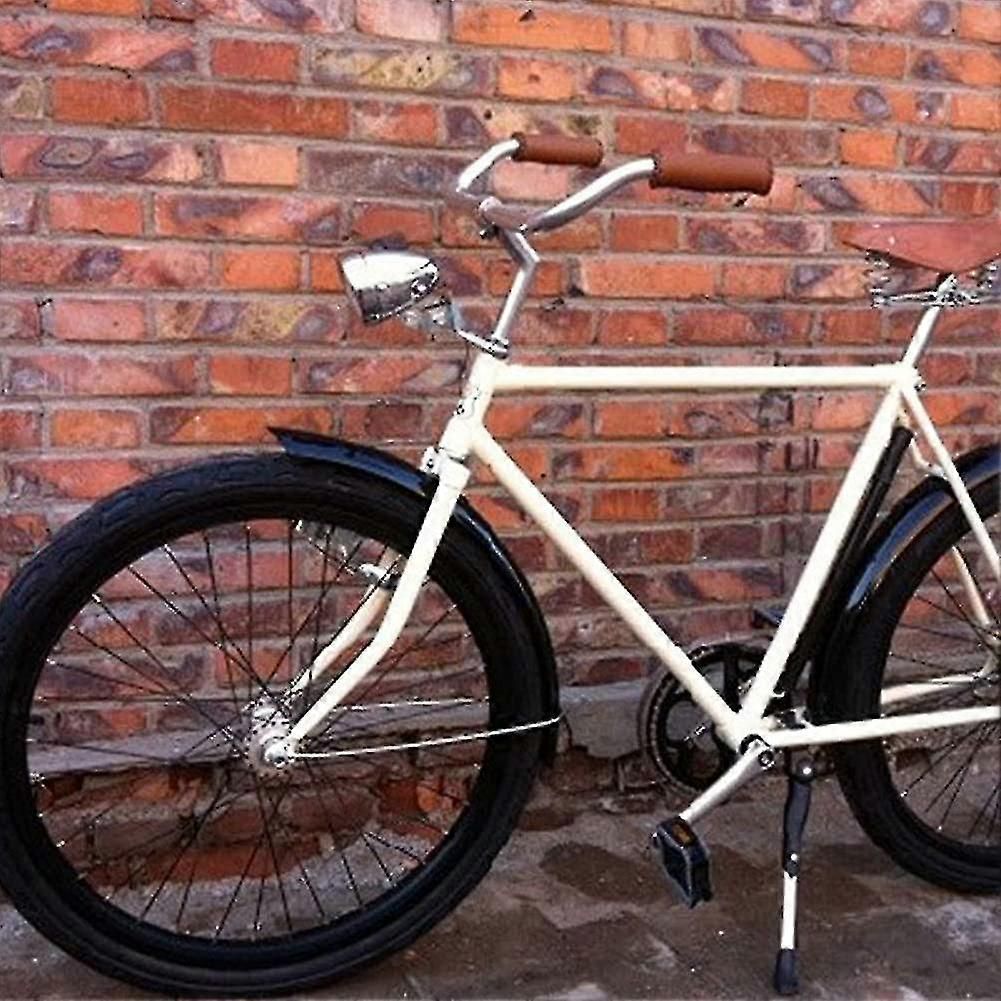 Retro Metal Case Bike Front Light - LED, Battery Powered (AAA not included) V1263-JX-6016