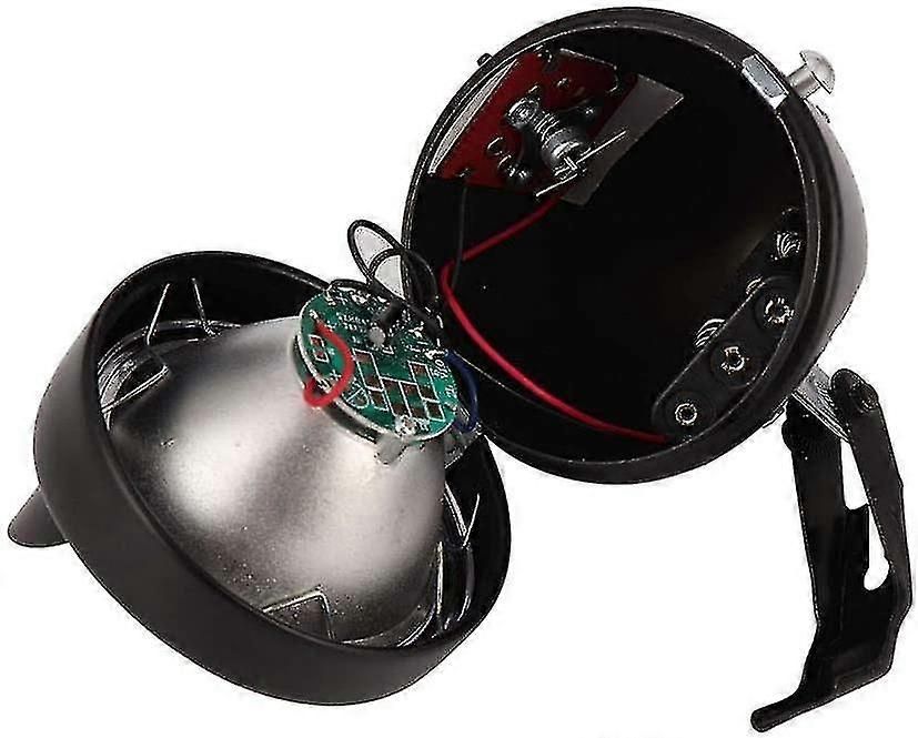 Retro Metal Case Bike Front Light - LED, Battery Powered (AAA not included) V1263-JX-6016
