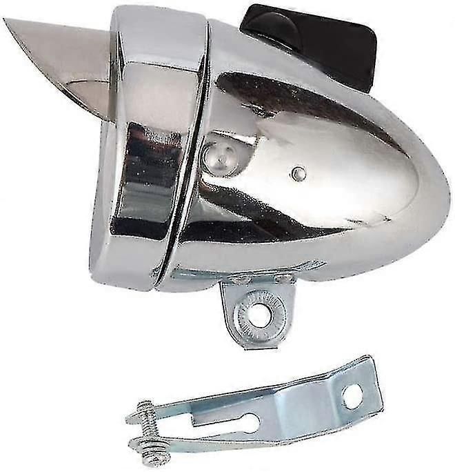 Retro Metal Case Bike Front Light - LED, Battery Powered (AAA not included) V1263-JX-6016