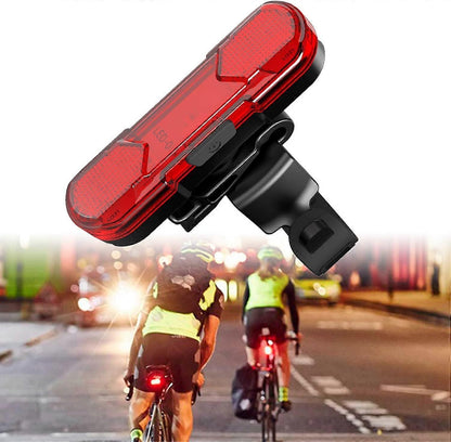 LED Rear Bike Tail Light - USB Rechargeable, 4 Modes, for MTB/Dog/Backpack V1263-JX-6024