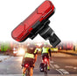 LED Rear Bike Tail Light - USB Rechargeable, 4 Modes, for MTB/Dog/Backpack V1263-JX-6024