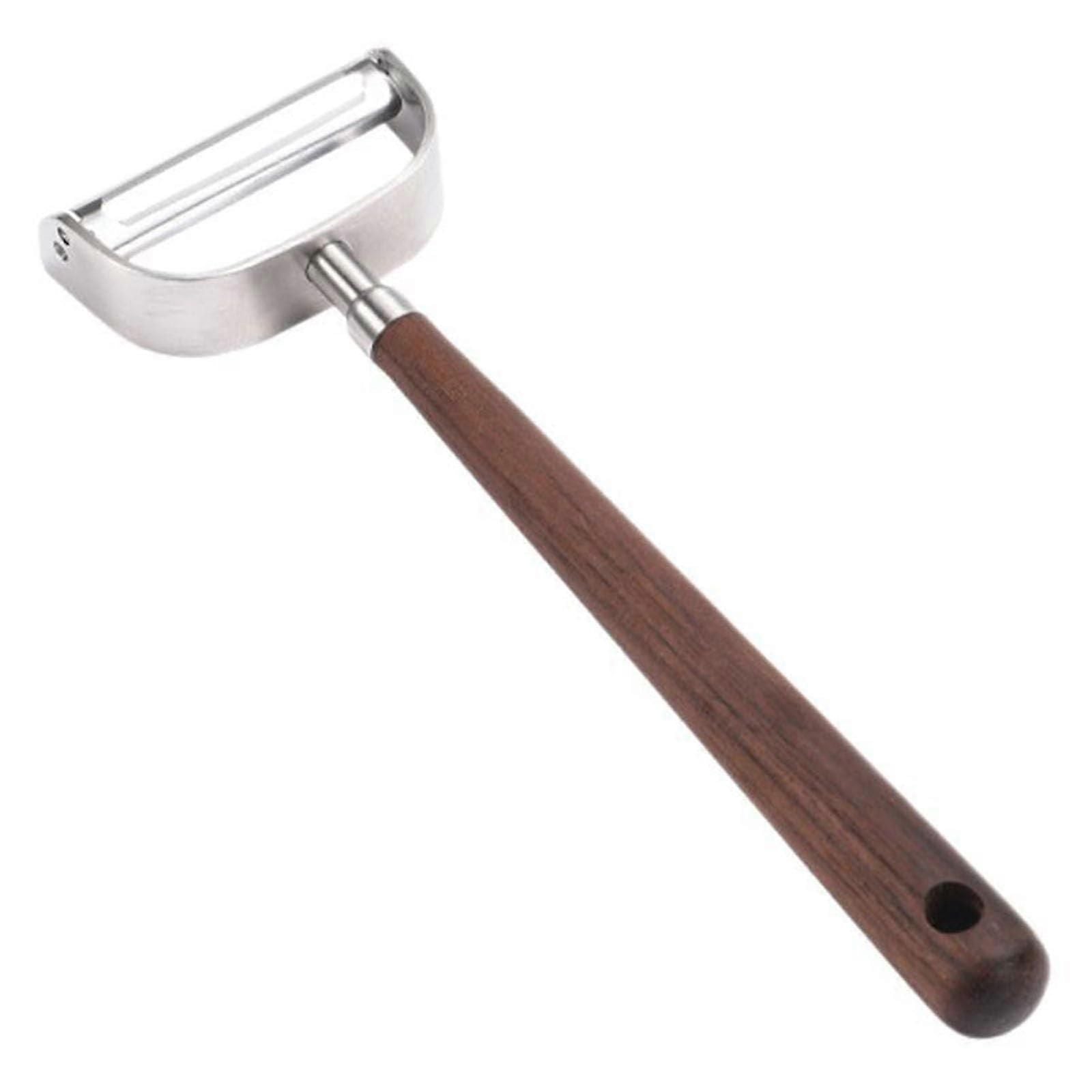 Y-Shaped Peeler with Wooden Handle - Stainless Steel Blade, Multifunctional V1263-JX-6037