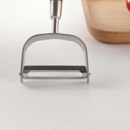 Y-Shaped Peeler with Wooden Handle - Stainless Steel Blade, Multifunctional V1263-JX-6037