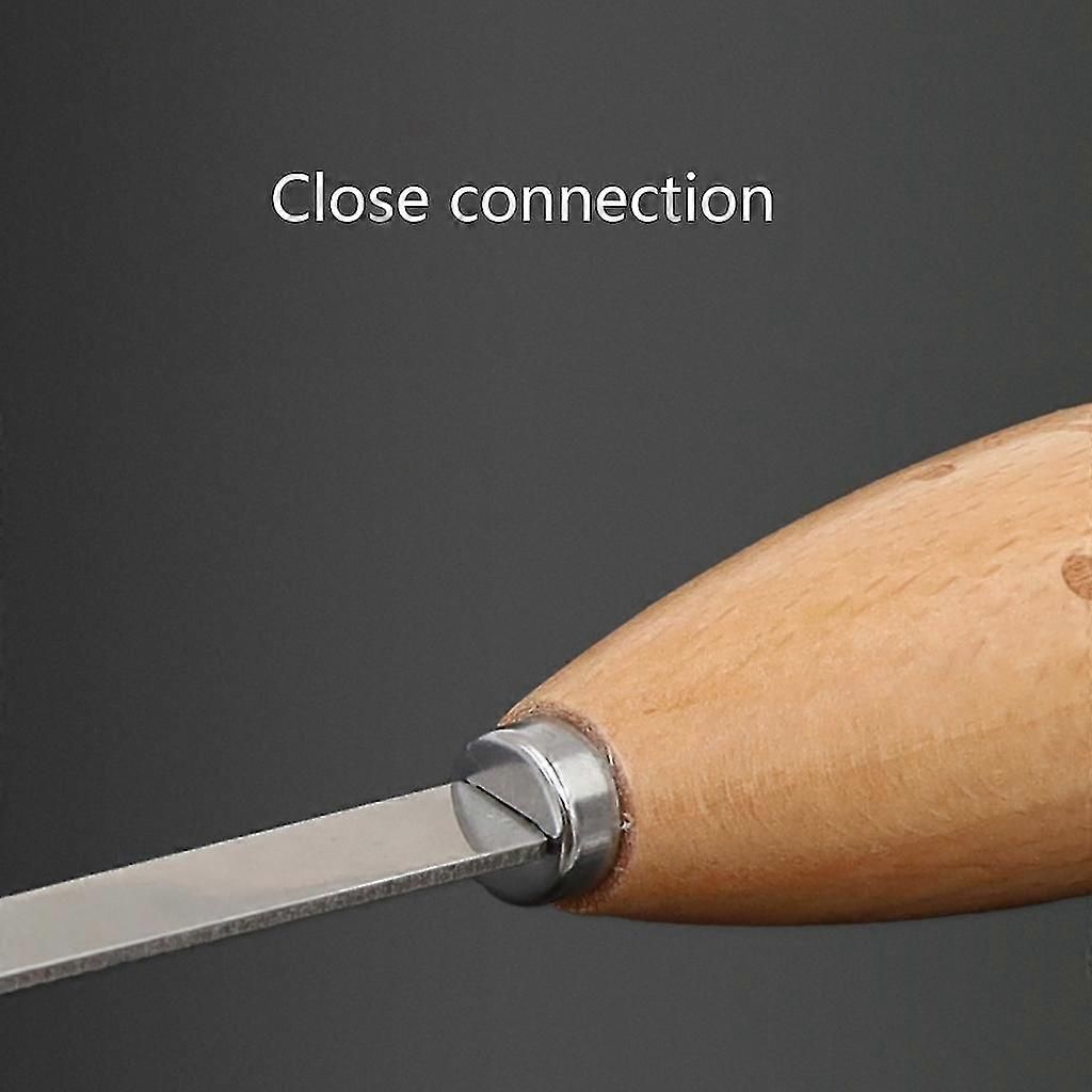 7-Piece Kitchen Tool Set - Vertical Wooden Handle: Grater, Whisk, Peeler, Spatula & More V1263-JX-6044