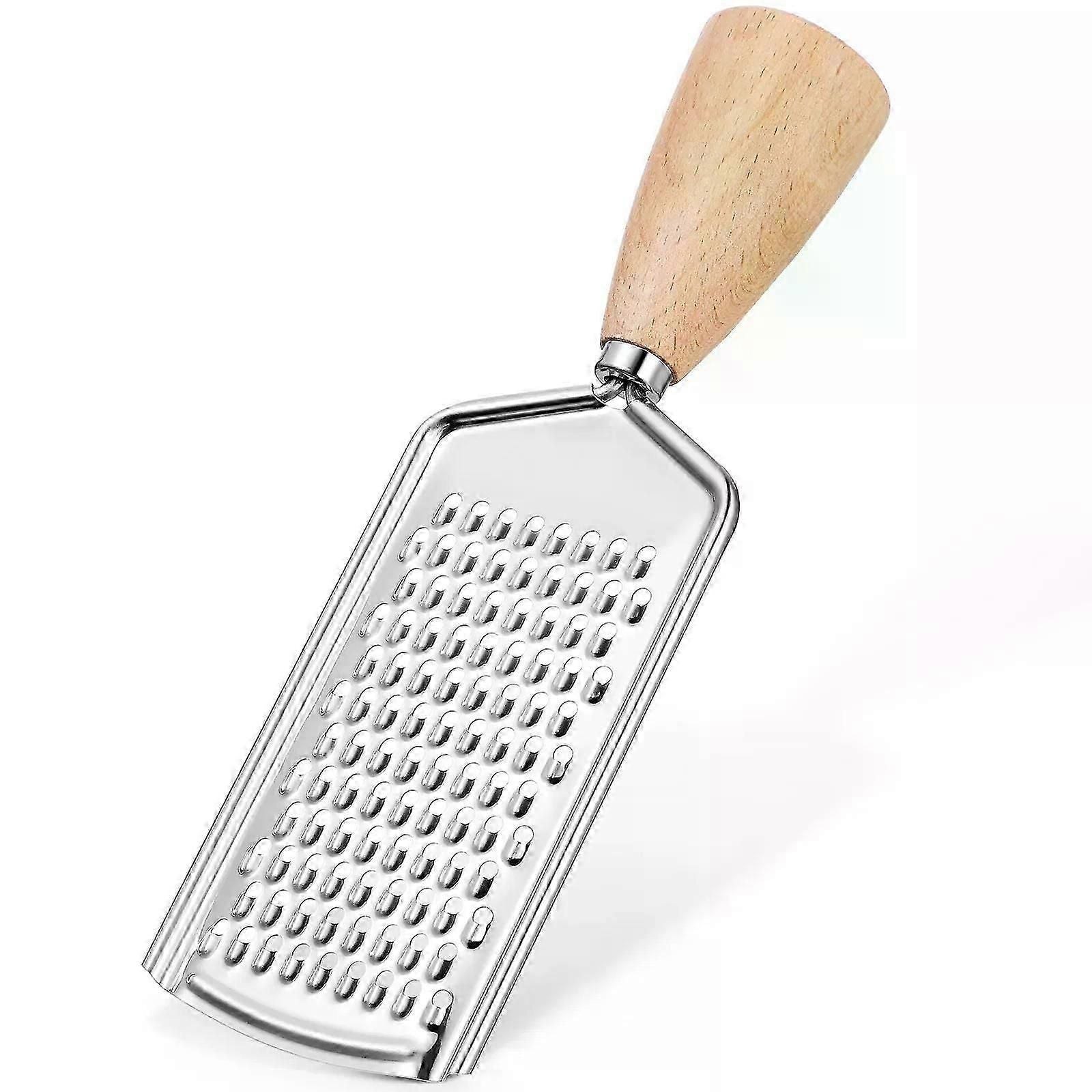 Wooden Handle Cheese Grater & Vegetable Slicer - Potato Peeler, Kitchen Tool V1263-JX-6046