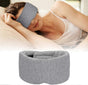 Super Soft Cotton Sleep Mask - Breathable, Adjustable, with Earplugs & Travel Pouch V1263-JX-6054