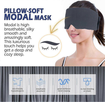 Modal Blackout Sleeping Mask - Super Soft, Adjustable Strap, for Men & Women V1263-JX-6056