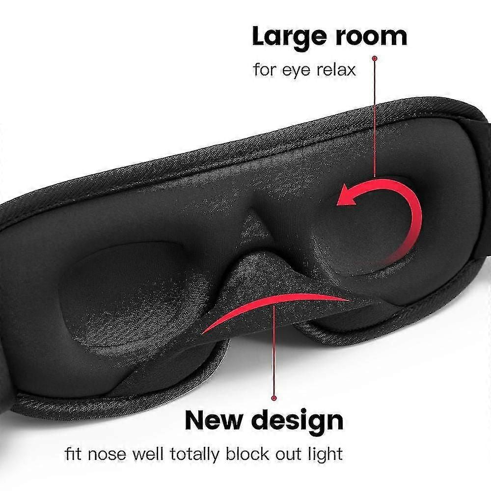 3D Sleeping Mask - Shading Cushion, Ergonomic, Light Blocking V1263-JX-6058