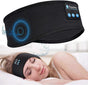 Bluetooth 5.0 Sleep Mask - Wireless Headphones, Blackout, Soft Fabric V1263-JX-6059