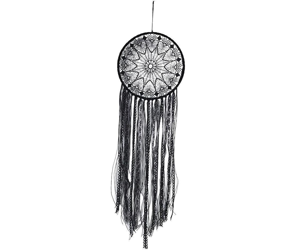 Hollow Round Moon Shape Tassel Dream Catcher Hanging Pendant Home Bedroom Decor- B V1263-JX-606
