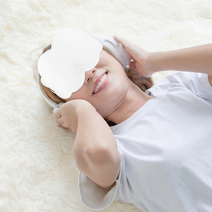 Beige Sleep Mask for Teens - Soft, Light Blocking for Home/Travel V1263-JX-6062