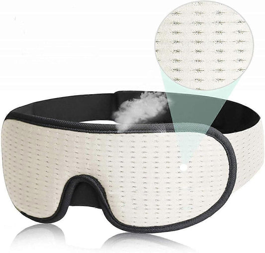 3D Light Blocking Sleep Mask - Padded, Sleep Aid, Memory Foam V1263-JX-6063